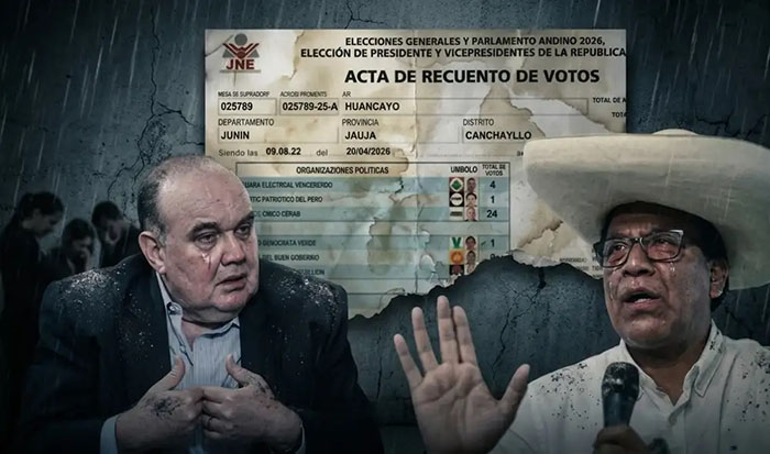López Aliaga no ganó en los primeros recuentos de votos: Sánchez lo superó en Chanchamayo, Piura y Huancayo